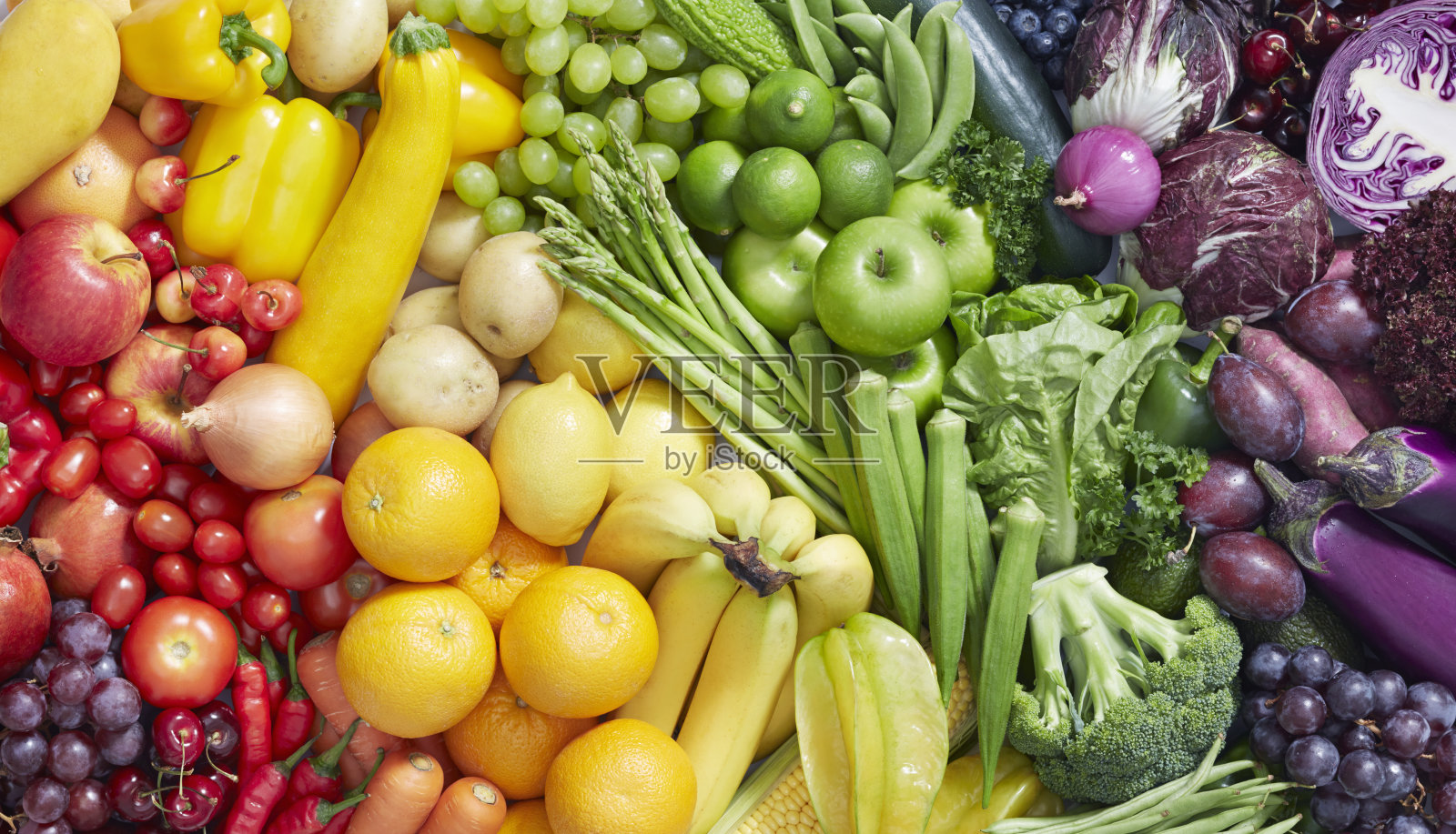 水果和蔬菜背景照片摄影图片