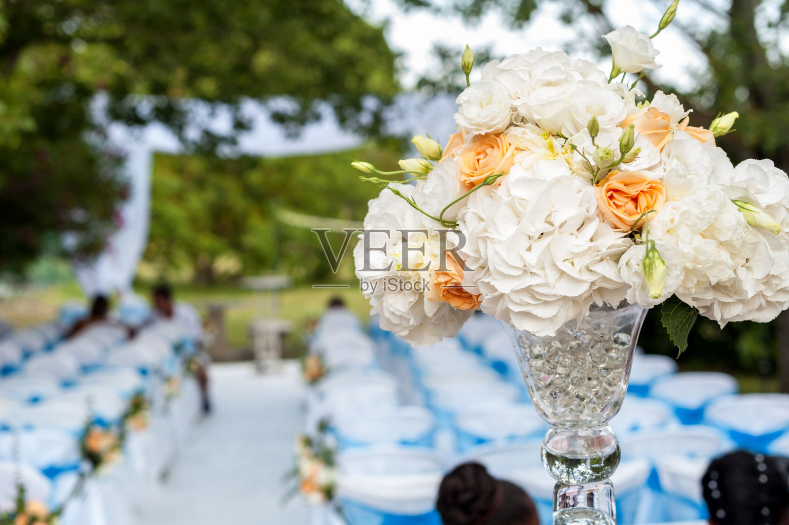 婚礼及鲜花装饰照片摄影图片