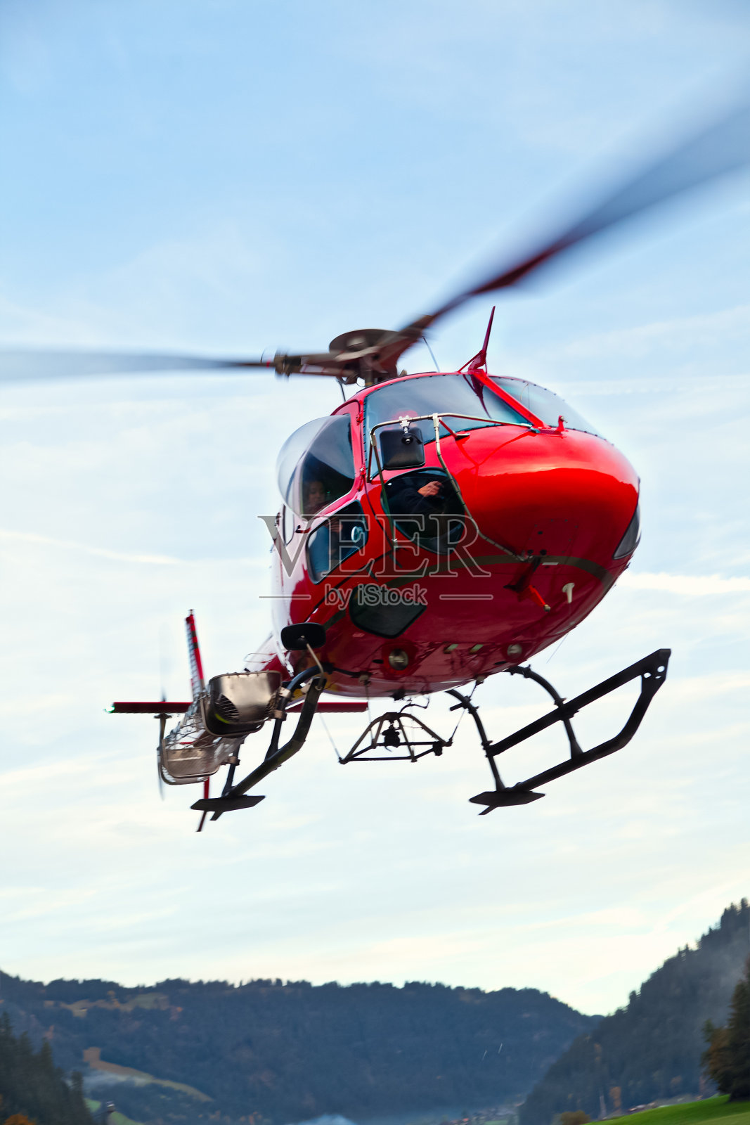 瑞士直升机运输照片摄影图片