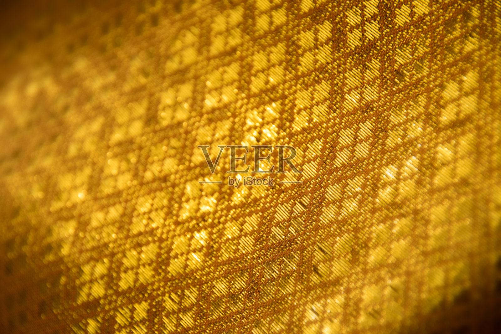 近金色织物抽象背景照片摄影图片