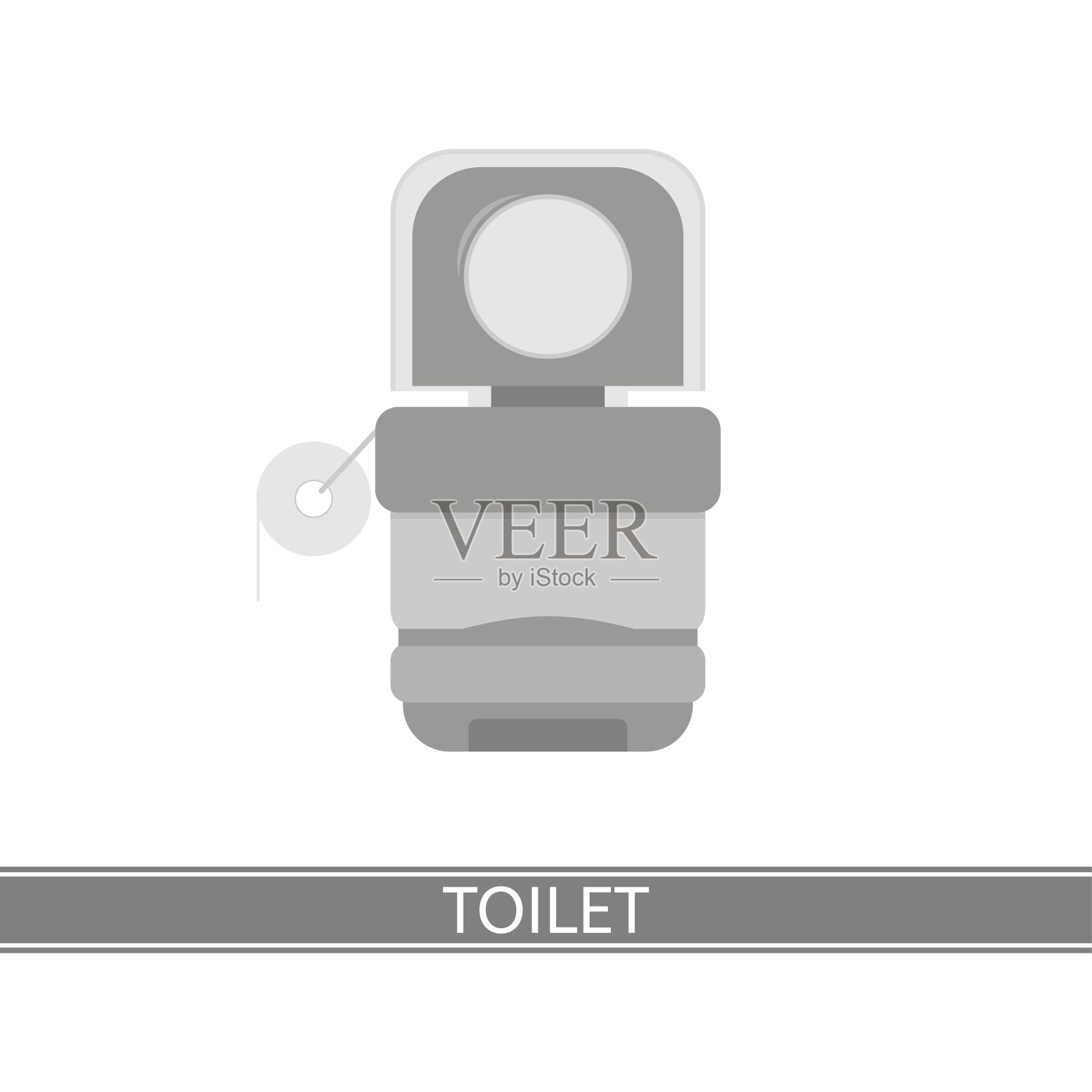 露营便携式厕所图标图标素材
