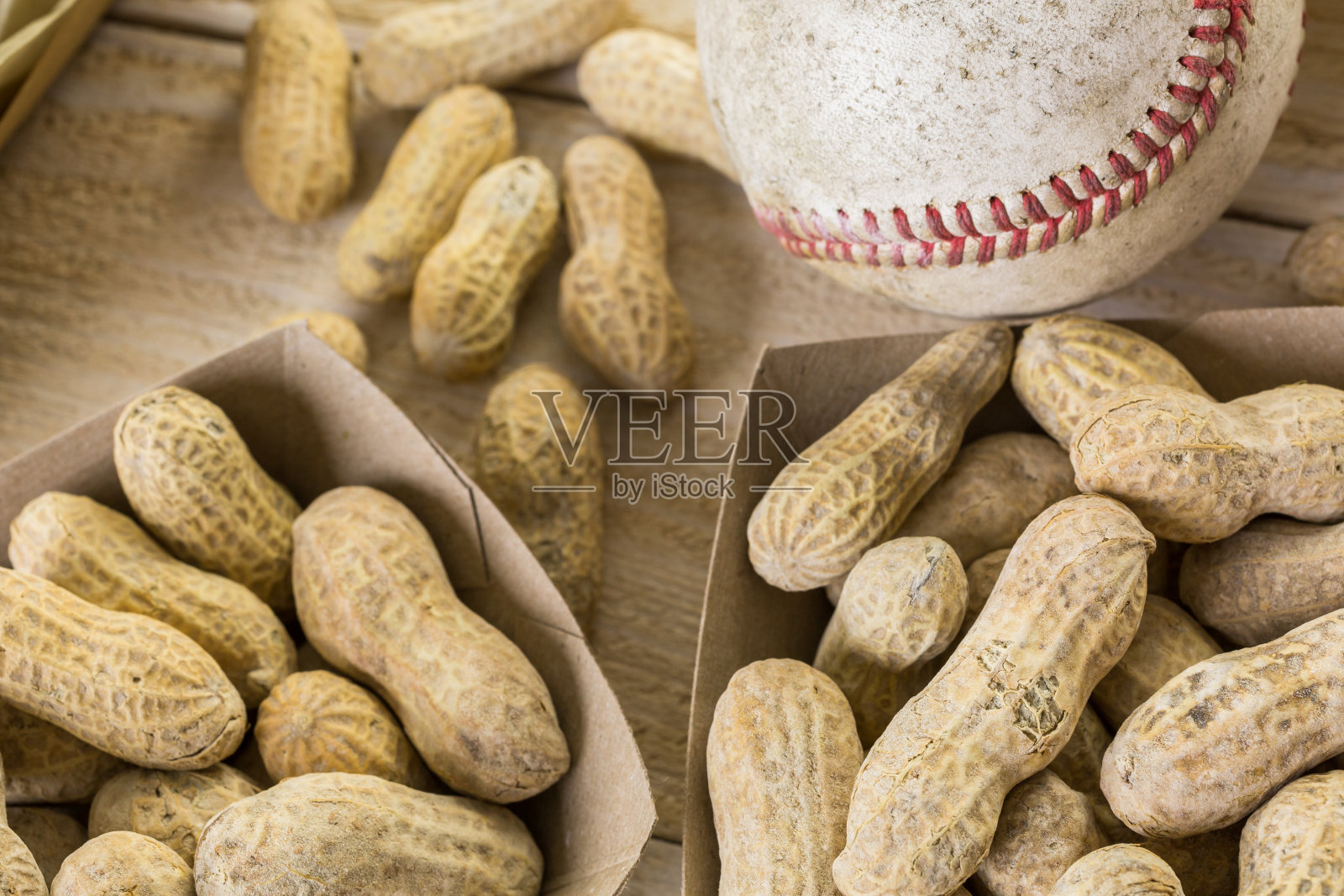 棒球派对上的食物照片摄影图片