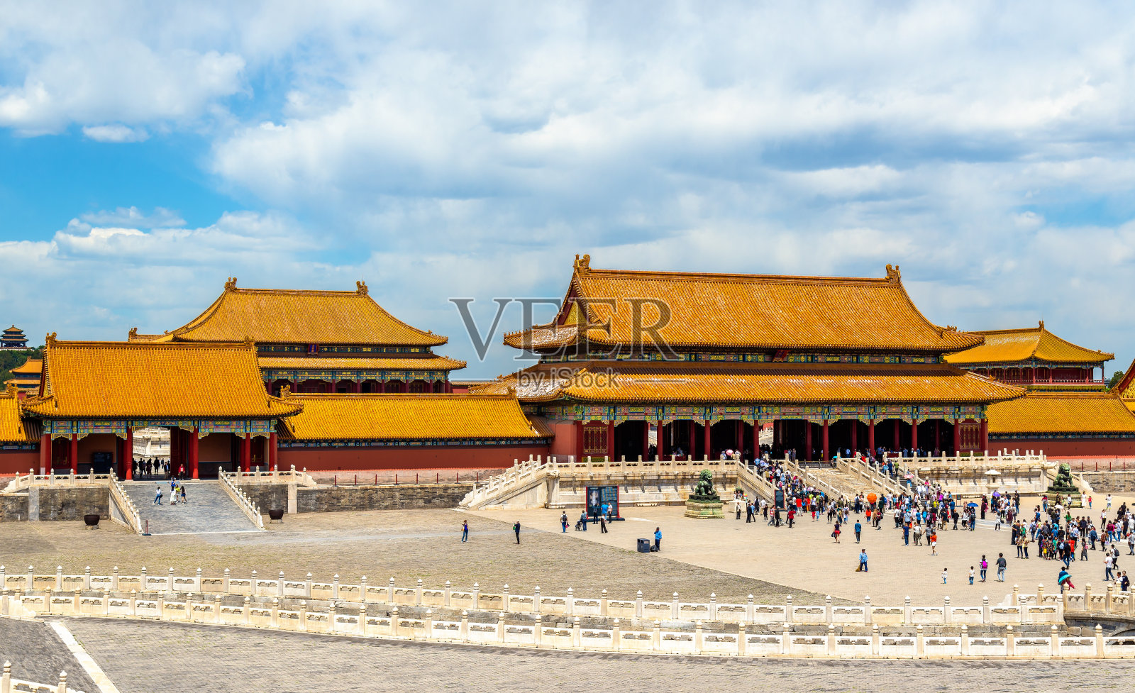 北京紫禁城太和门照片摄影图片