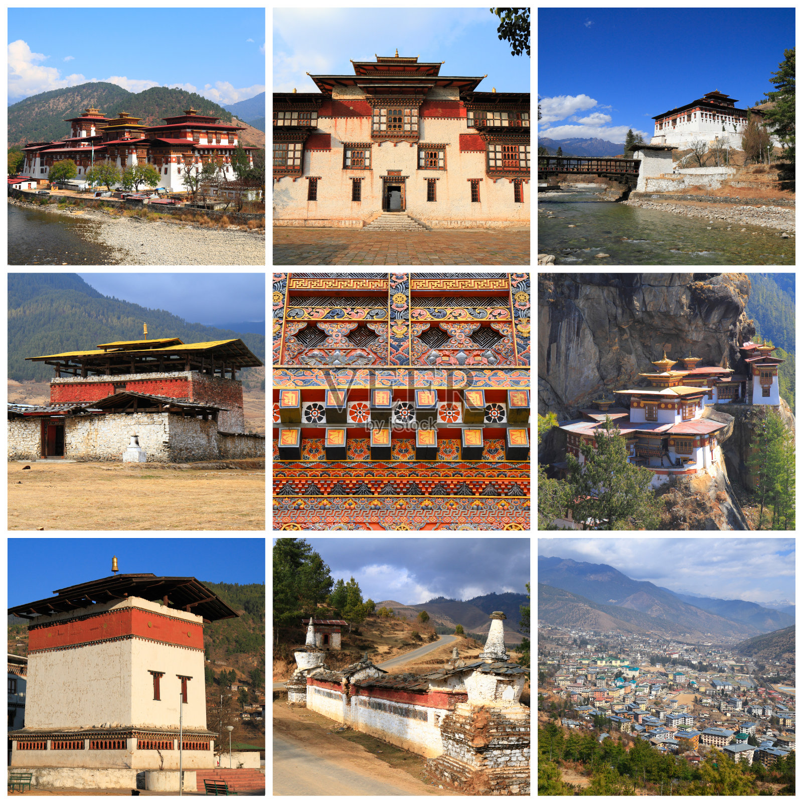 不丹的印象照片摄影图片