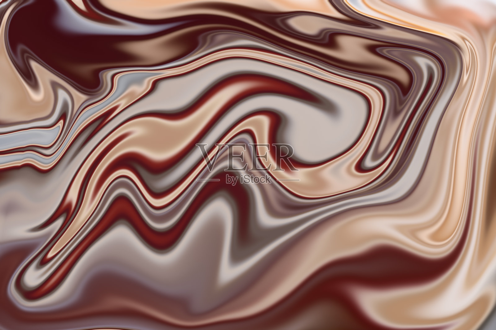 巧克力背景与液化效果，抽象图像照片摄影图片
