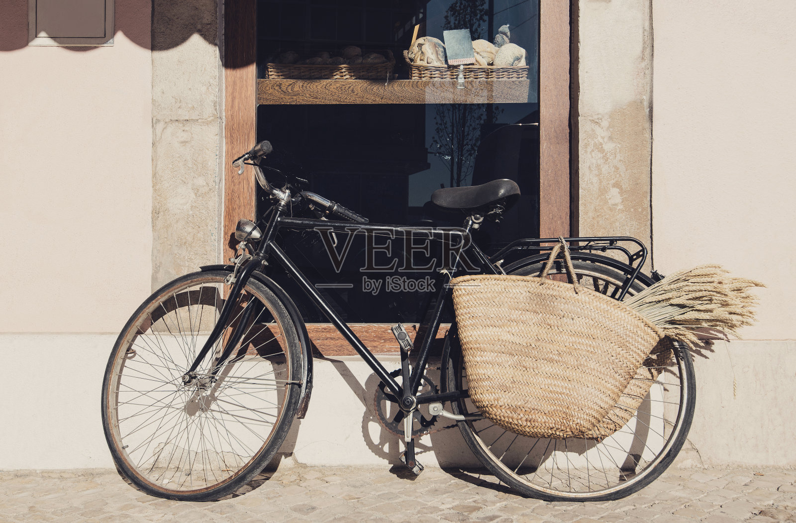 复古风格的自行车照片摄影图片