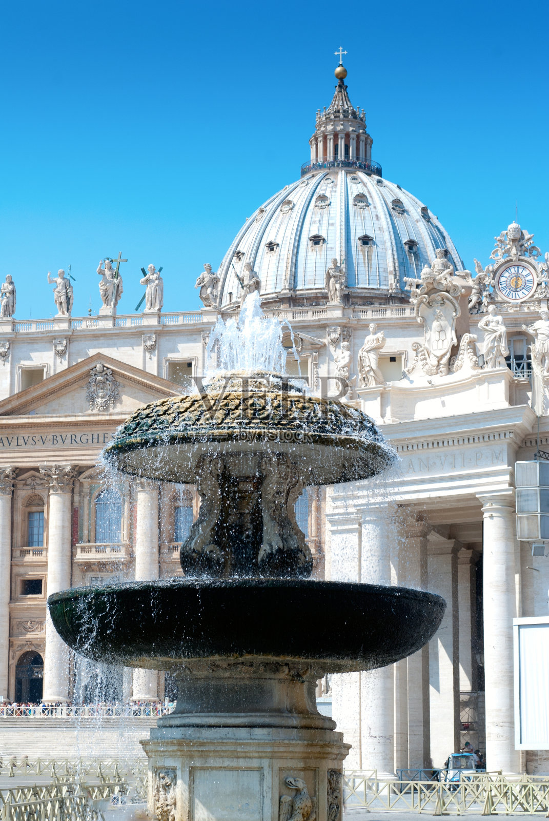 梵蒂冈喷泉、罗马照片摄影图片