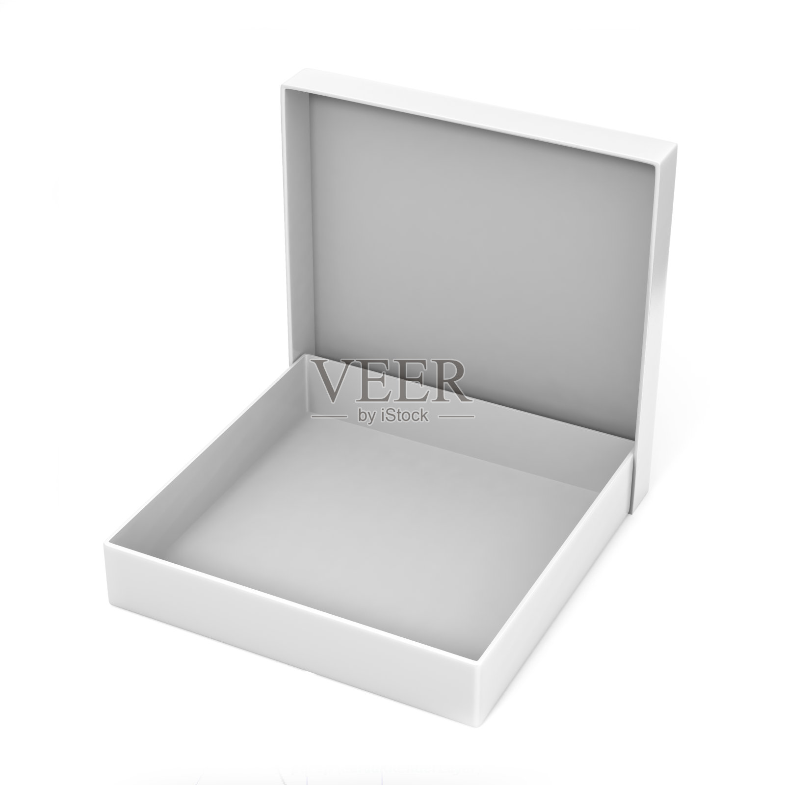 白纸板包装空白薄包装盒模拟设计和模板。3 d渲染时插图照片摄影图片