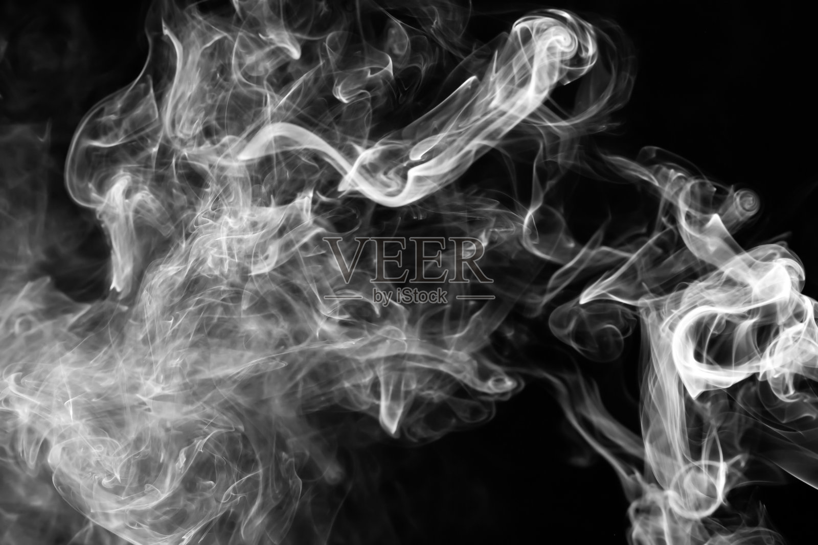 烟抽象水平照片摄影图片