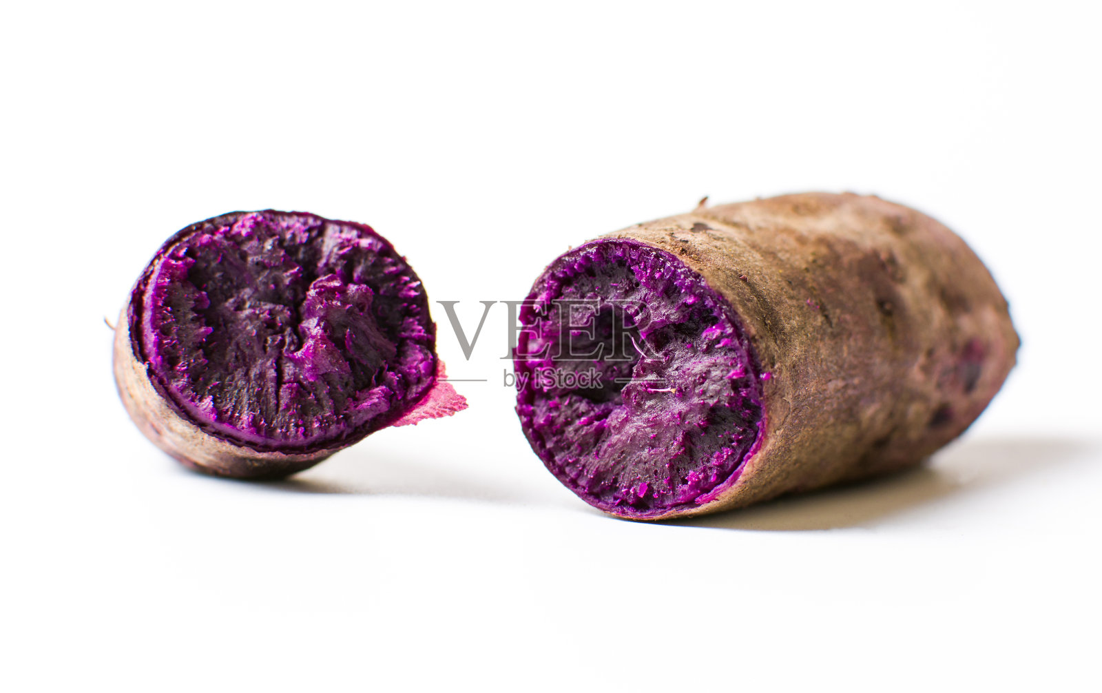 熟紫薯分离照片摄影图片
