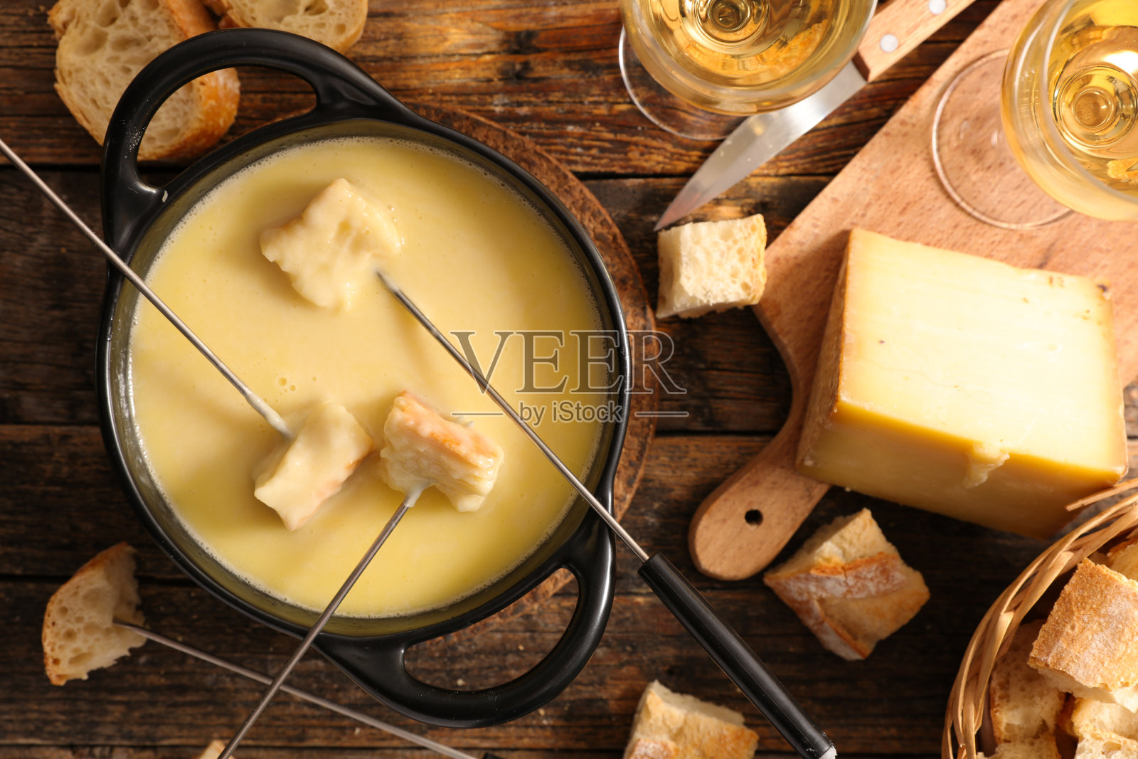 奶酪火锅,法国美食照片摄影图片