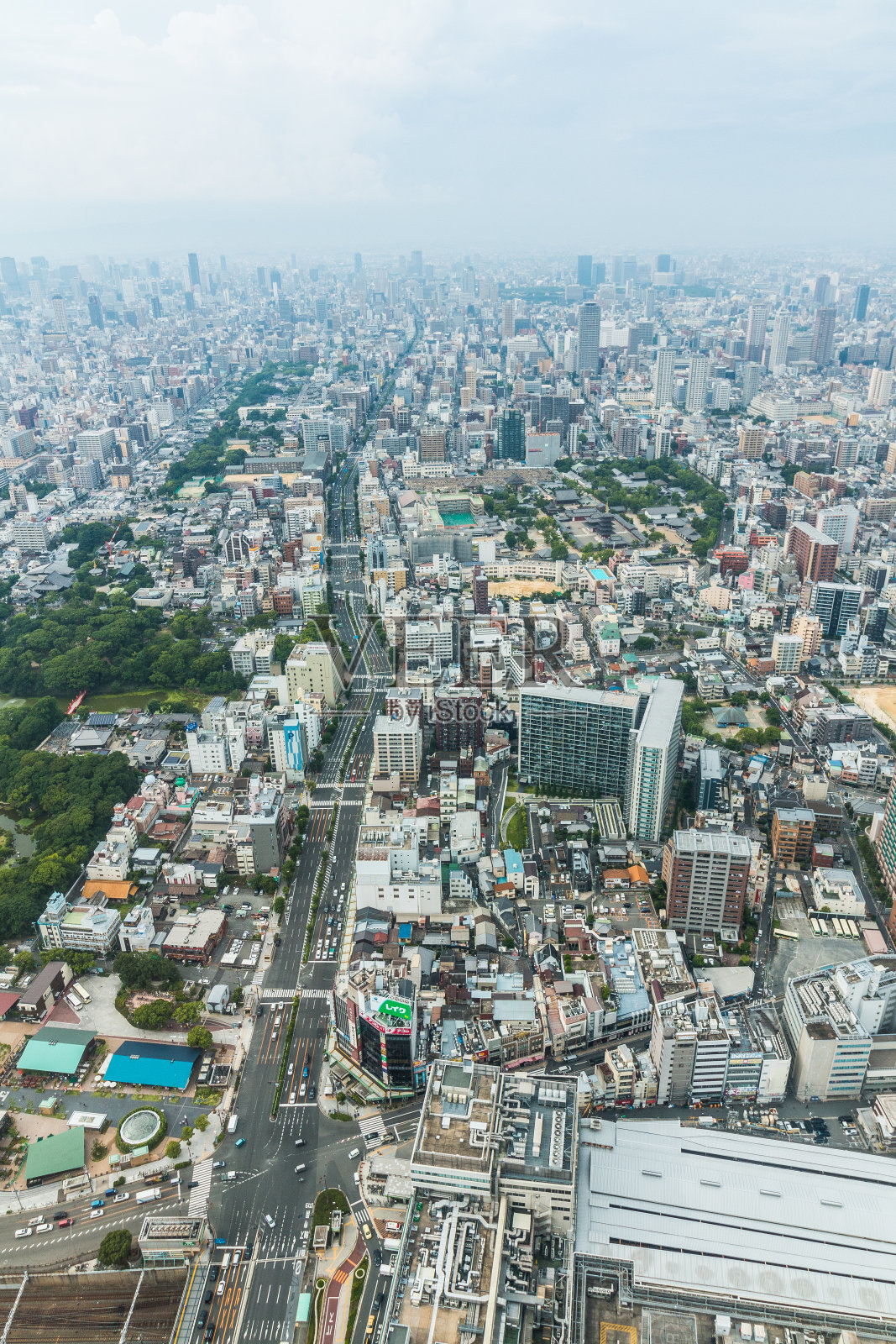 日本的城市景观照片摄影图片