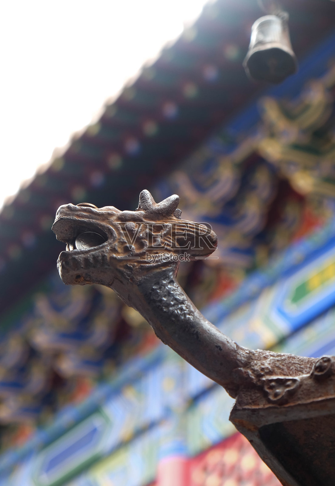 归元寺的雕塑艺术古像是一座佛教寺庙照片摄影图片