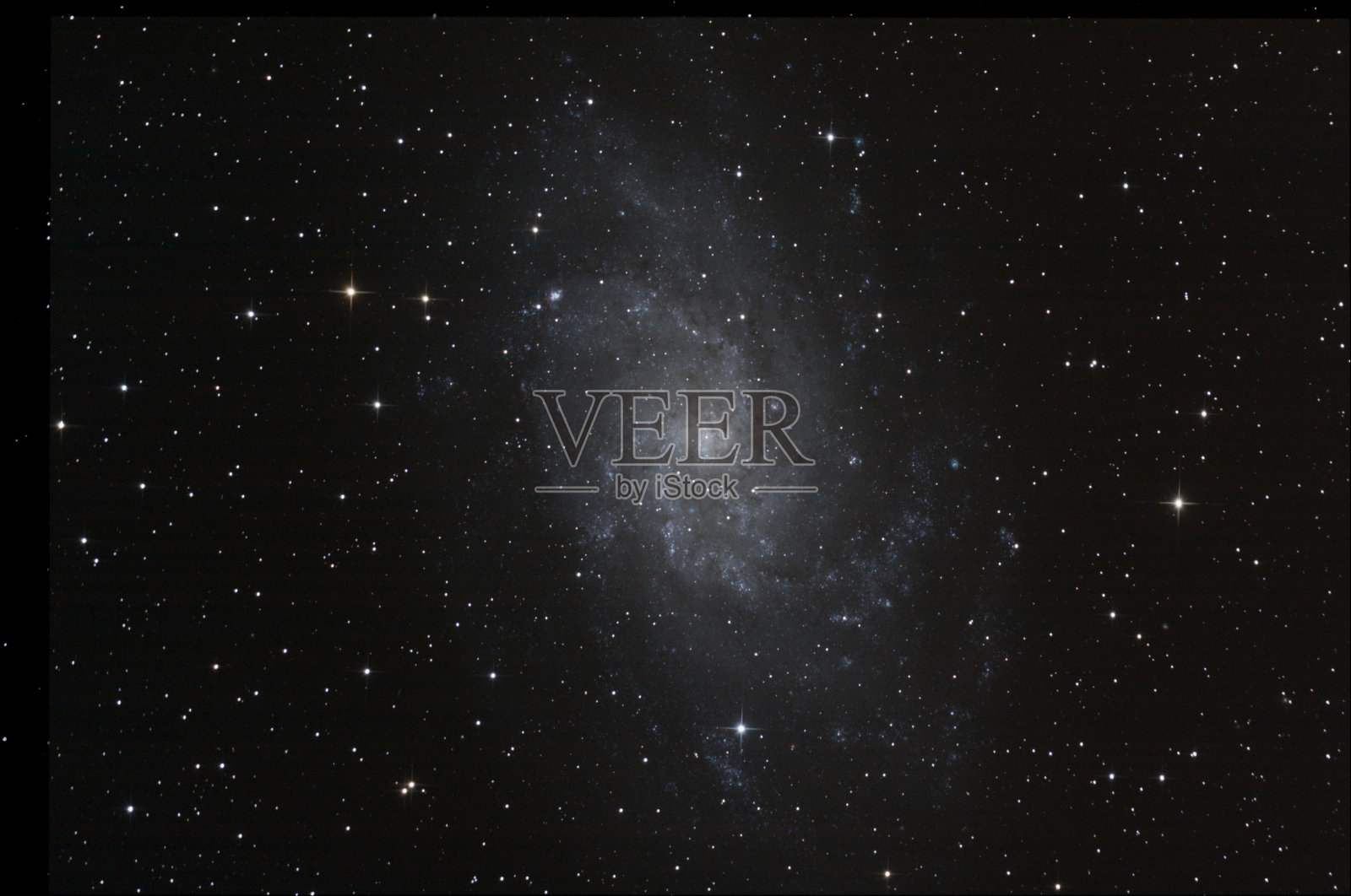银河三角形(M33 / NGC598)照片摄影图片