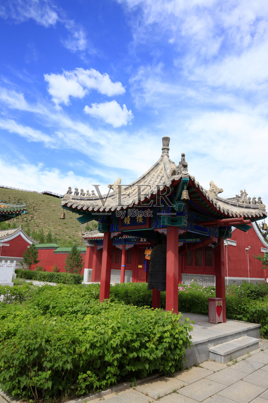 中国古庙建筑，吉祥、庄重照片摄影图片