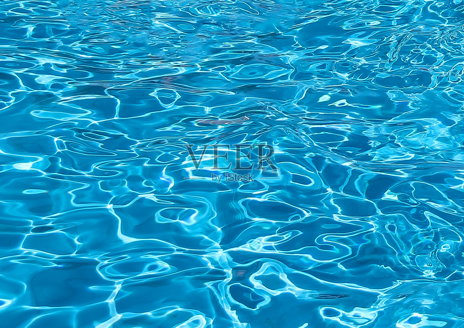 现代游泳池的蓝色水照片摄影图片