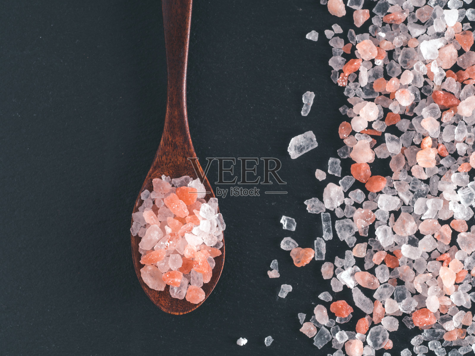喜马拉雅粉盐晶体照片摄影图片