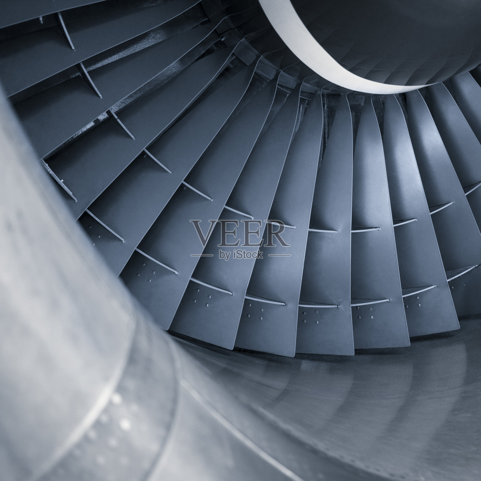 飞机喷气发动机涡轮照片摄影图片