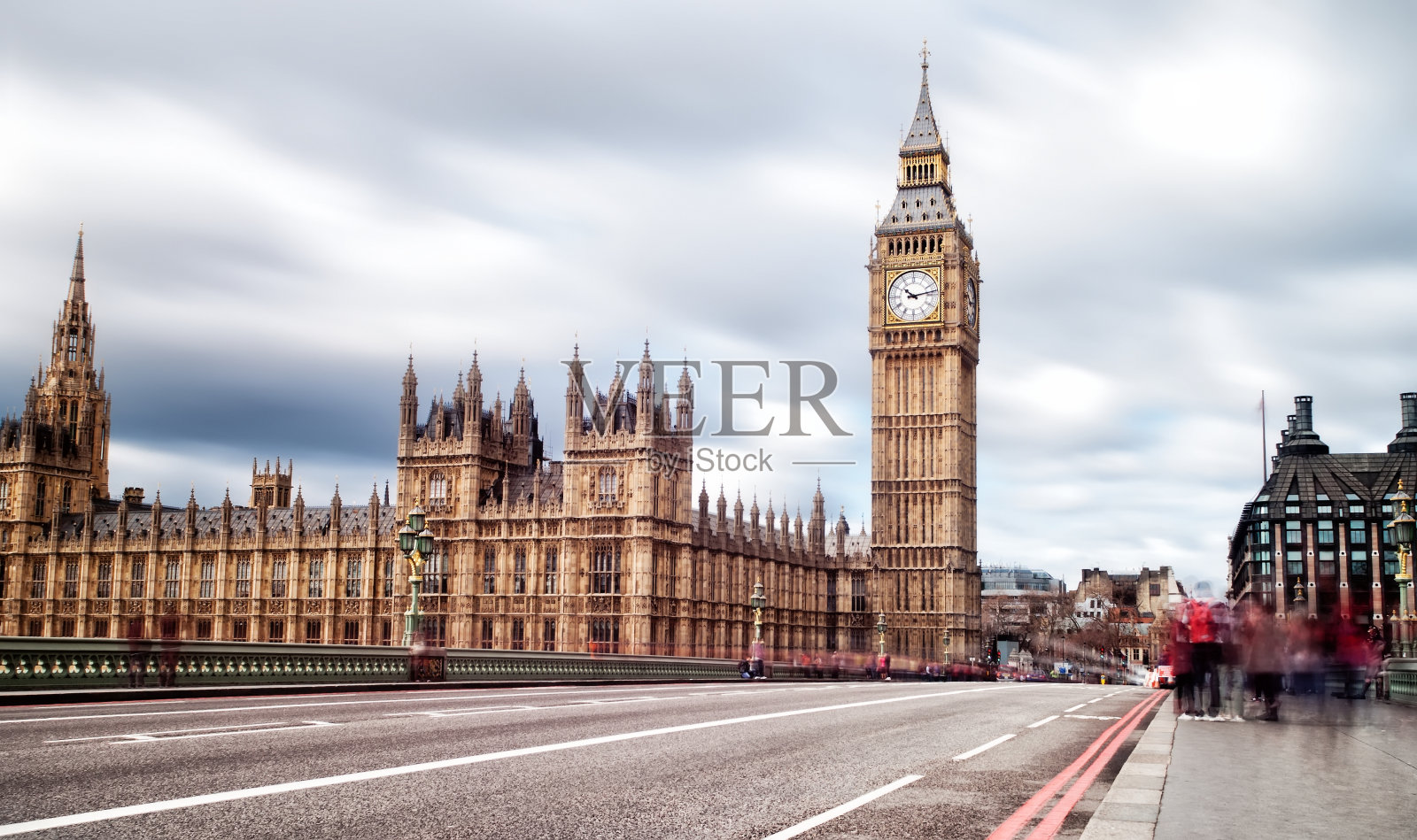 伦敦的伊丽莎白塔也被称为大本钟照片摄影图片