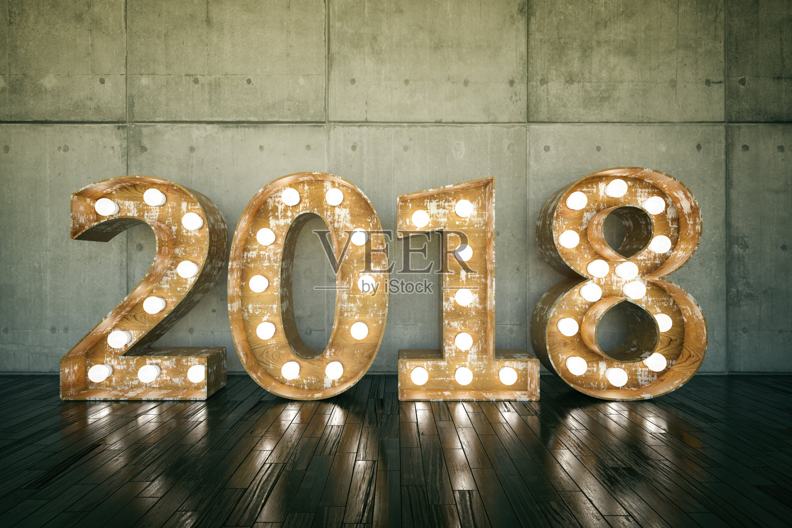 2018年灯泡标志照片摄影图片