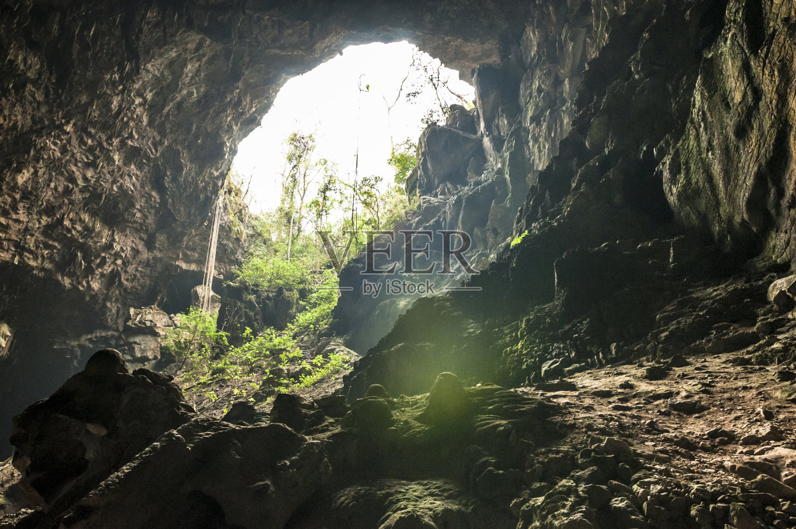 蓝湖洞穴-博尼托，南马托格罗索照片摄影图片