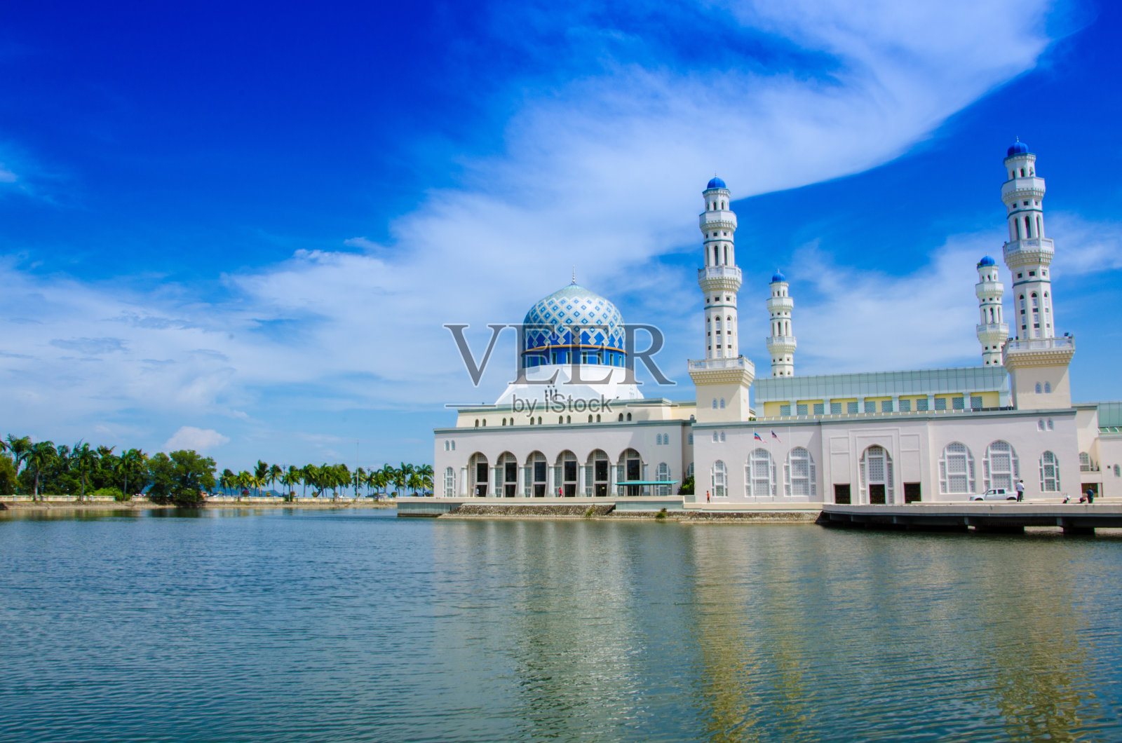 沙巴Mosque照片摄影图片