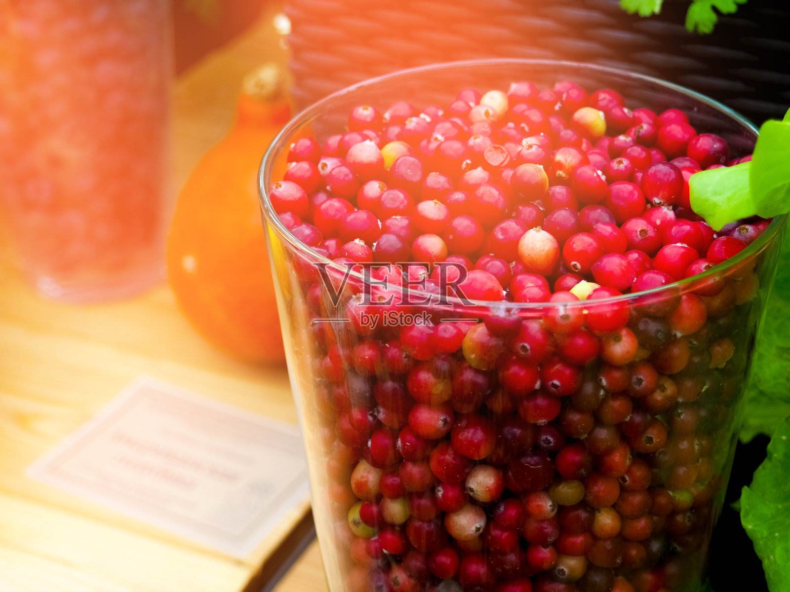 新鲜美味的蔓越莓-水果和蔬菜照片摄影图片