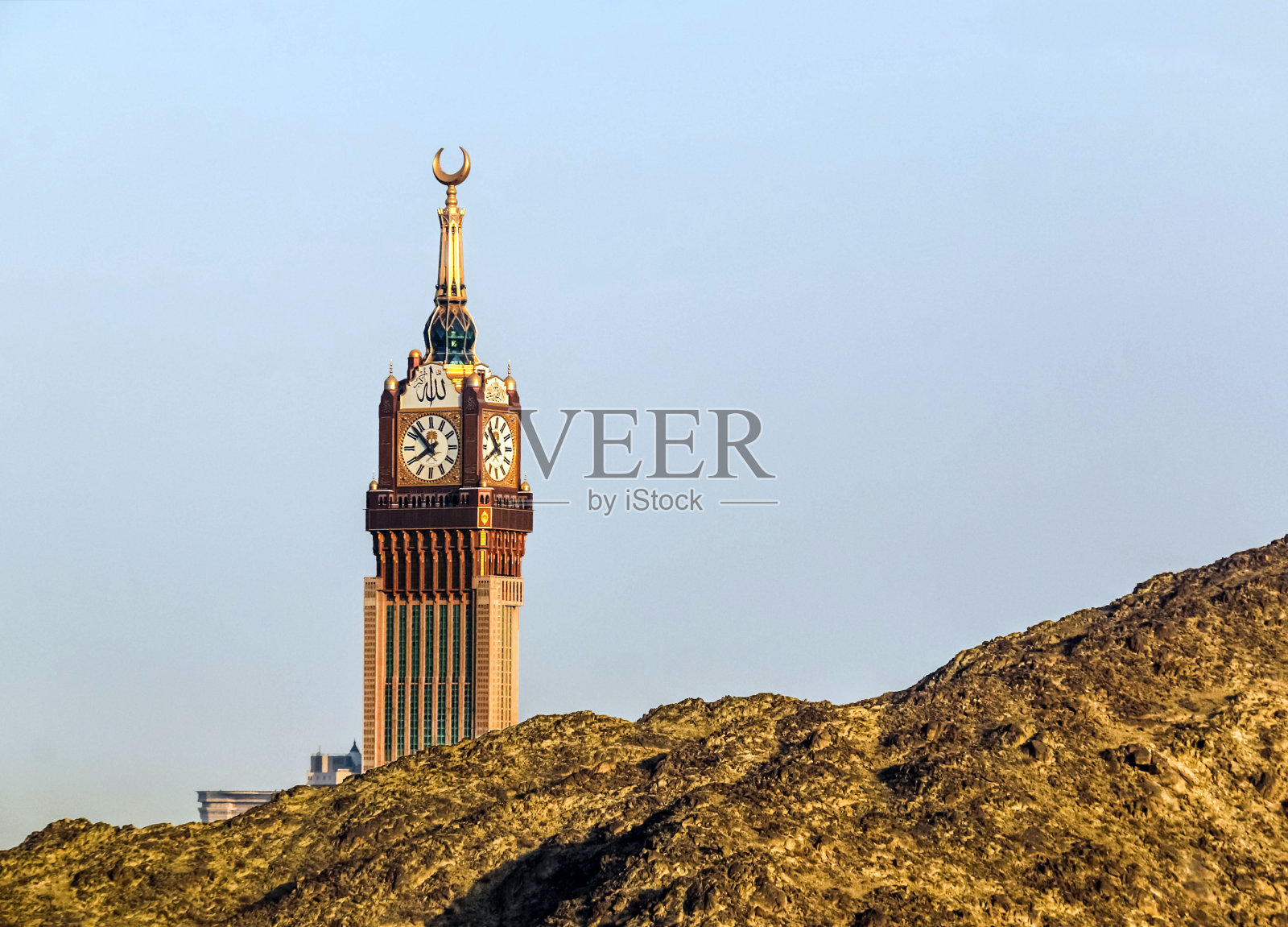 沙特阿拉伯麦加圣城麦加钟楼照片摄影图片