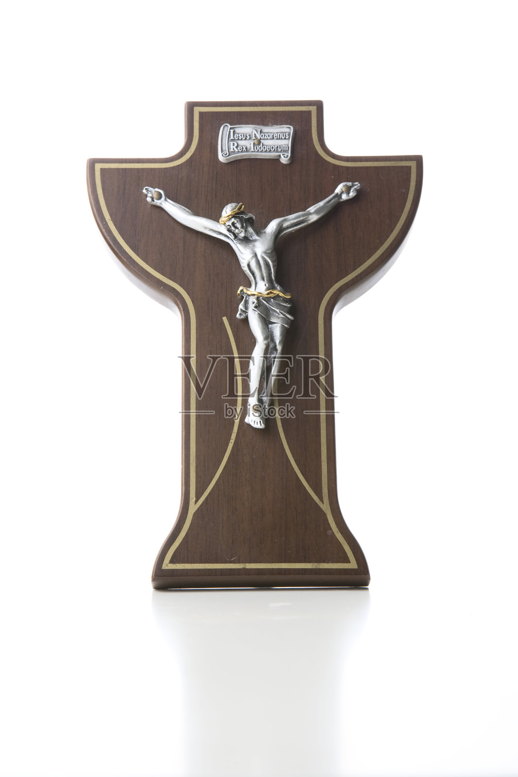 木制的神圣十字架耶稣基督照片摄影图片