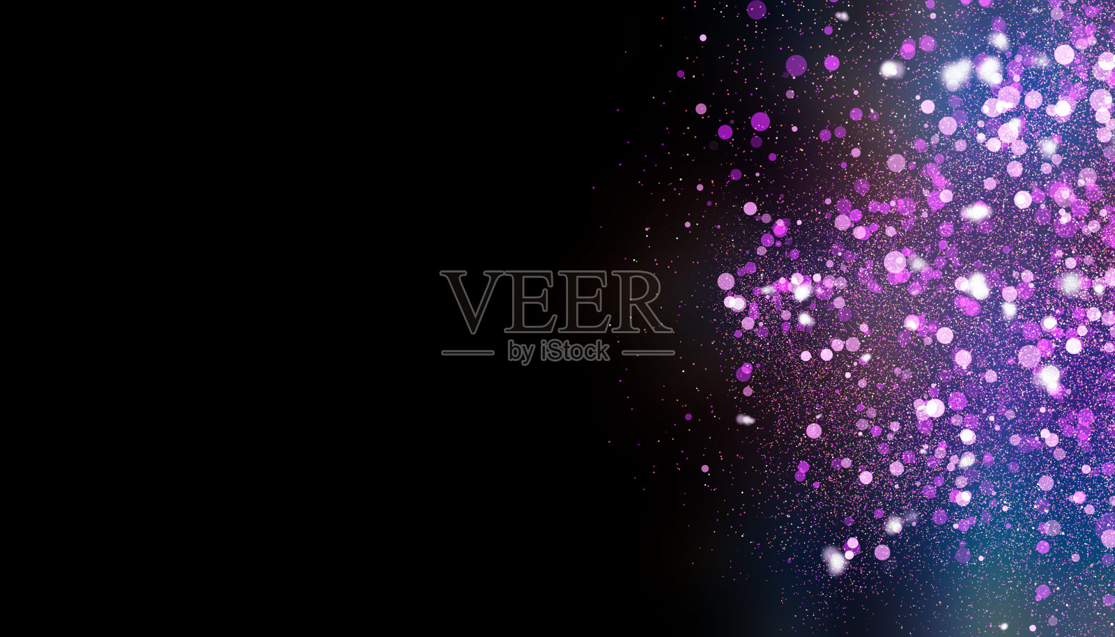 紫色和白色的柔和灯光抽象的背景插画图片素材