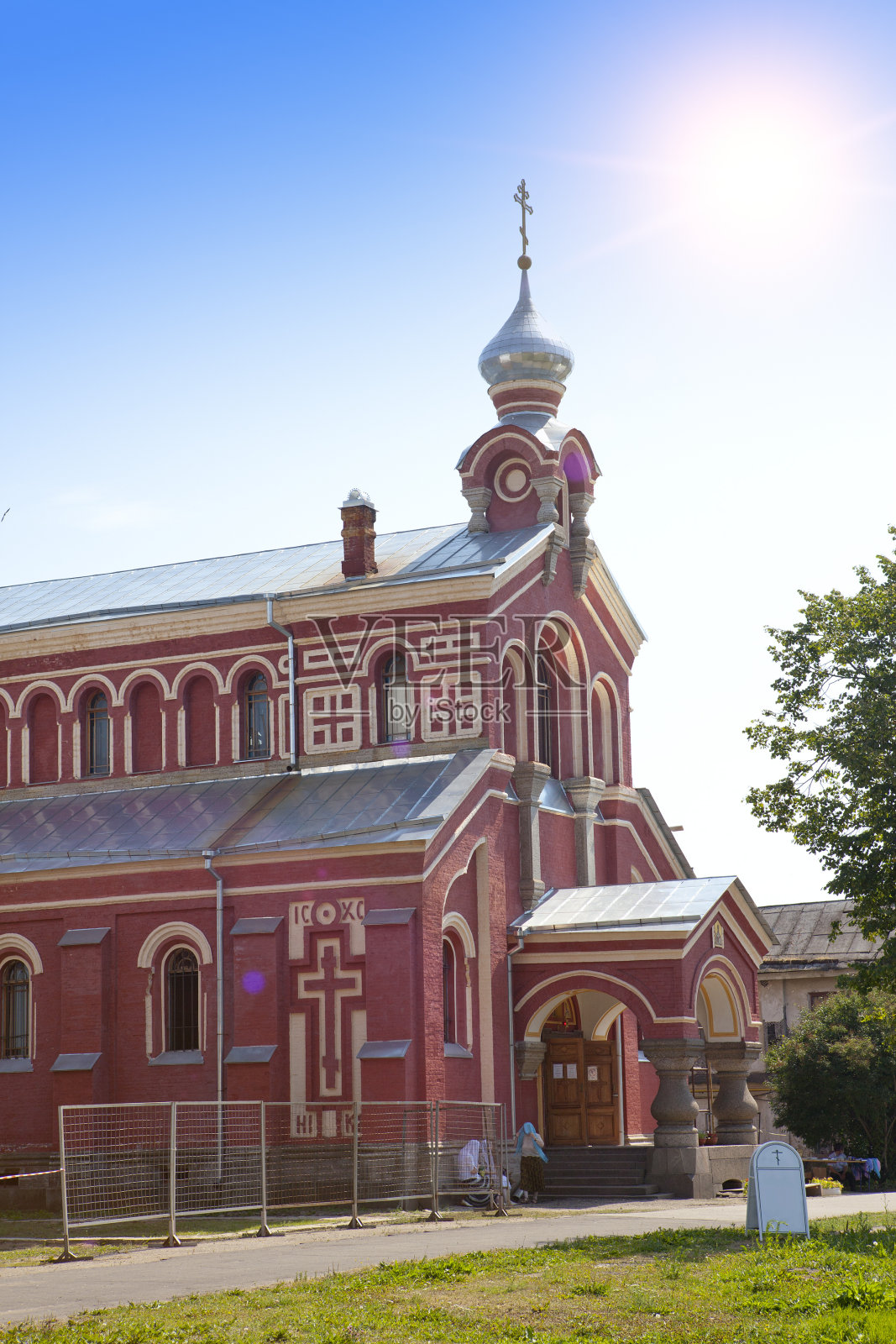 老拉多加尼古斯基修道院。俄罗斯。照片摄影图片
