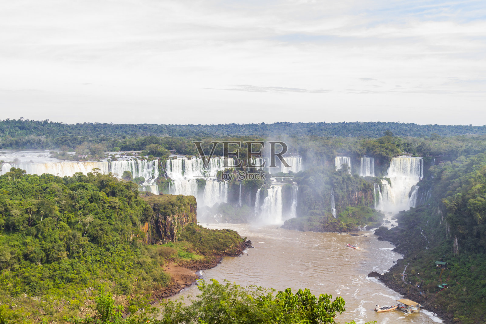伊瓜苏瀑布，巴西，南美洲照片摄影图片