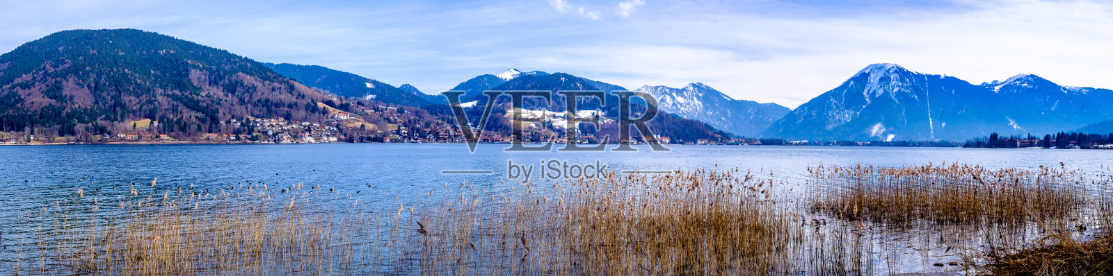 德国巴伐利亚的特根西湖照片摄影图片