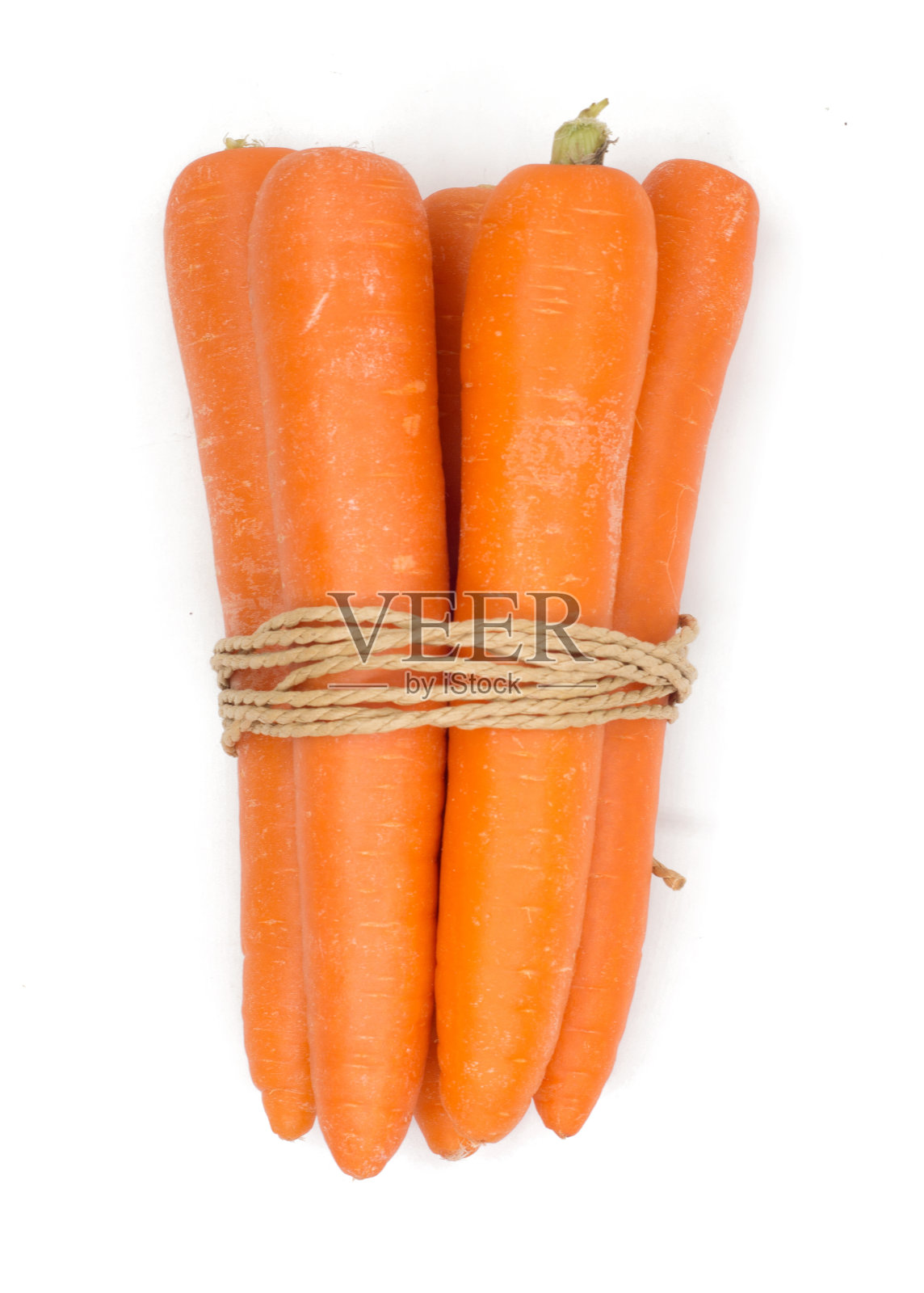 胡萝卜孤立在白色背景上照片摄影图片