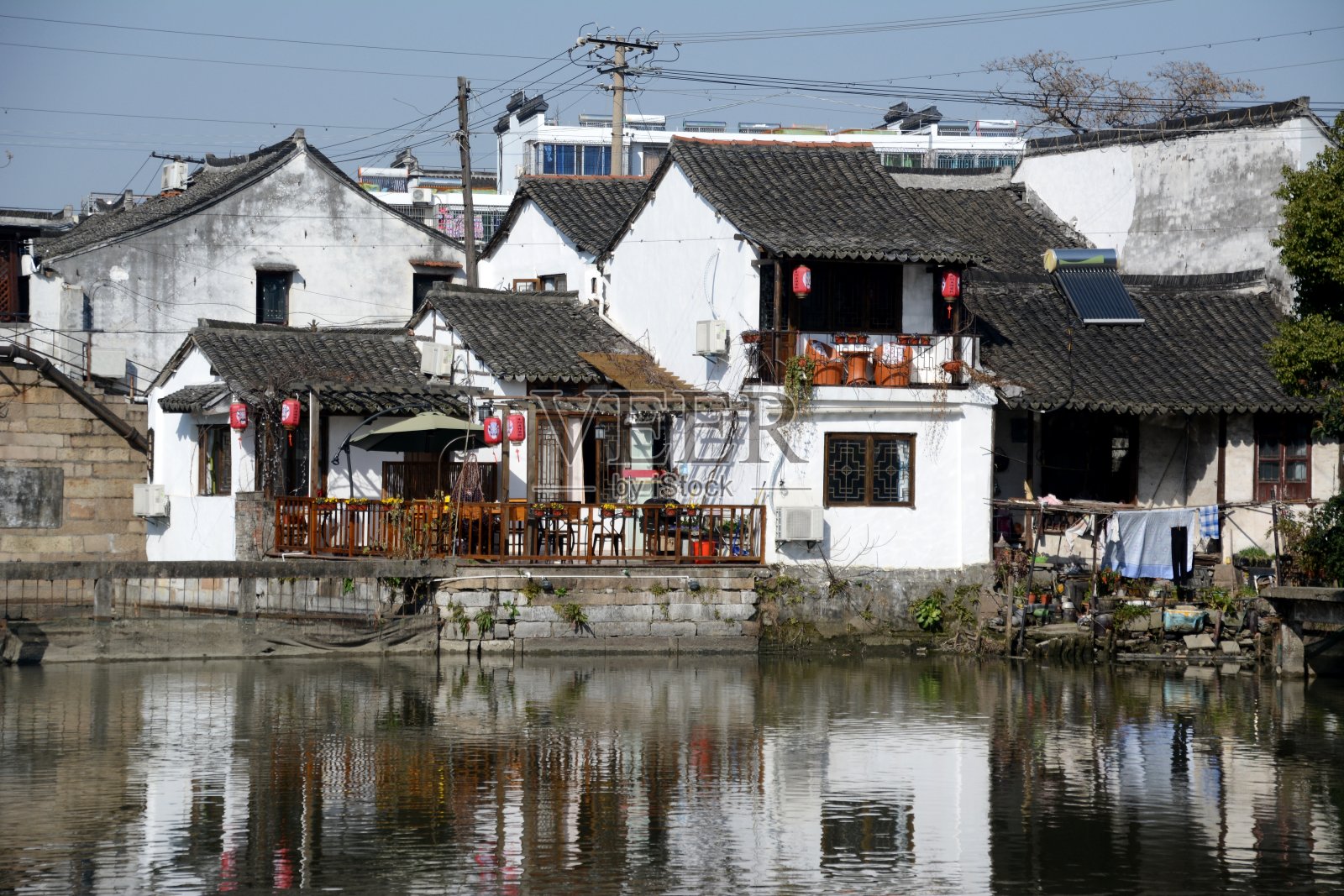 中国西塘古水乡照片摄影图片