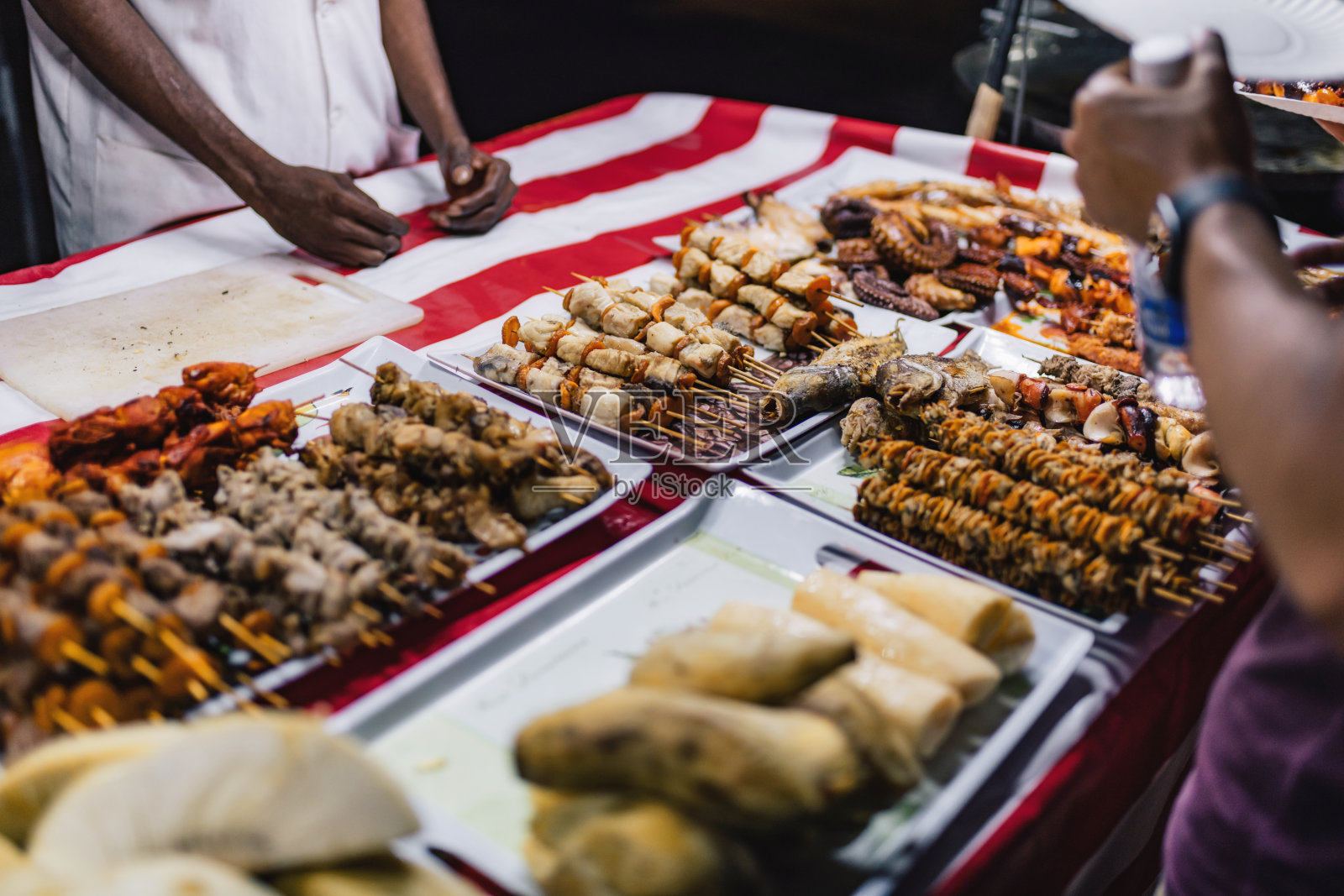 非洲街头食品照片摄影图片