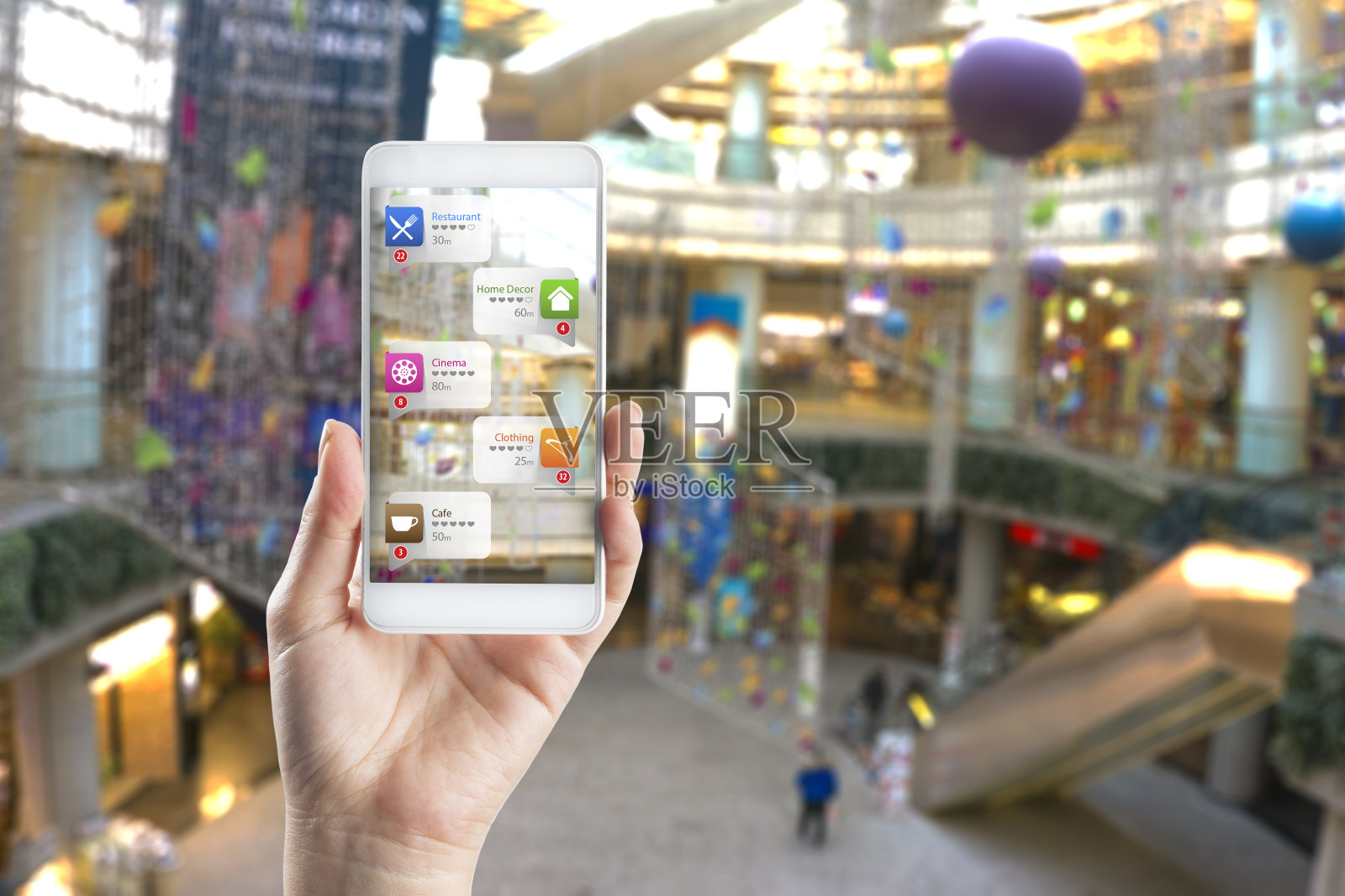 增强现实技术在商场中的应用照片摄影图片