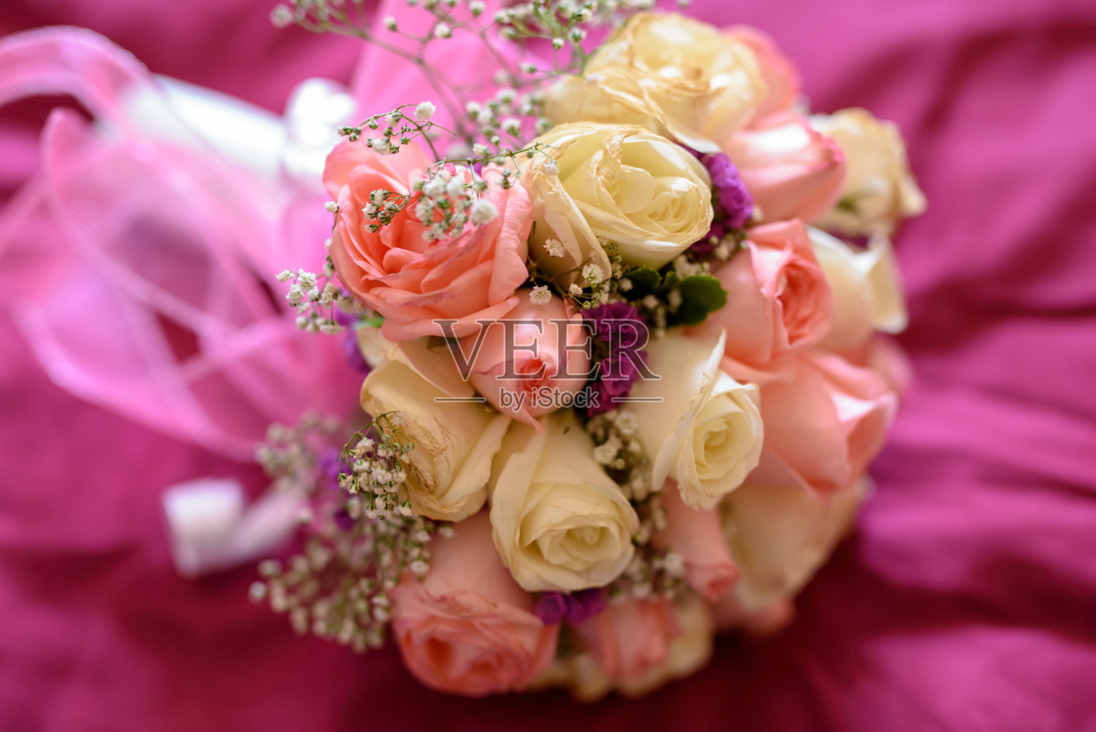 婚礼玫瑰花束照片摄影图片
