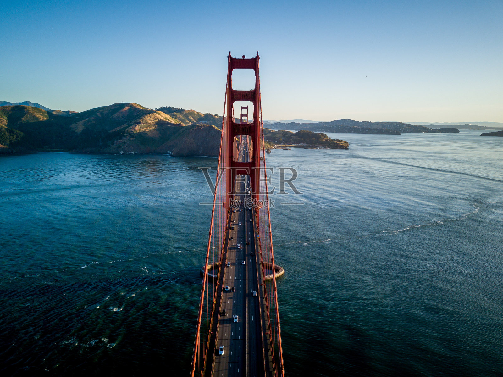 加州旧金山的金门大桥照片摄影图片
