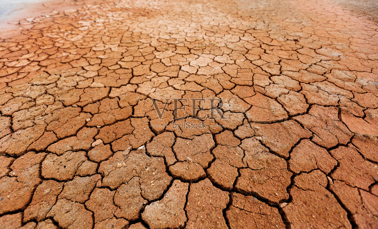 褐色干裂地面纹理背景。照片摄影图片
