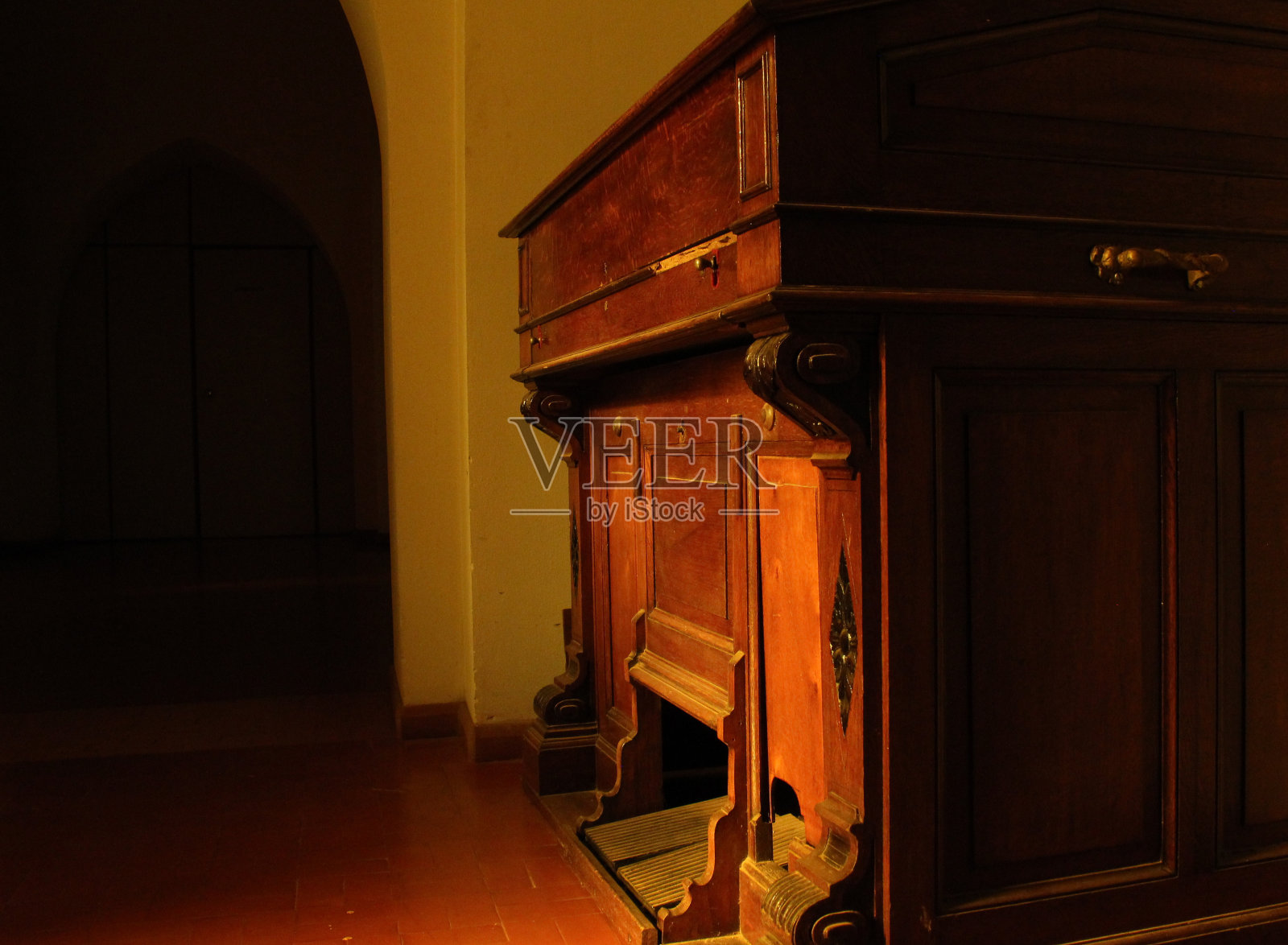 旧的管风琴照片摄影图片