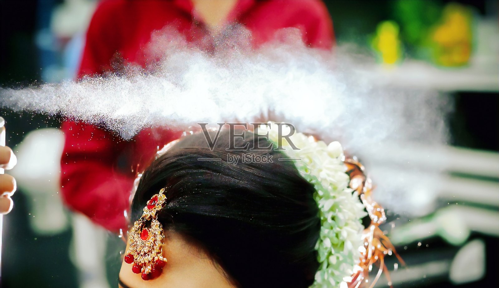 一个印度新娘照片摄影图片