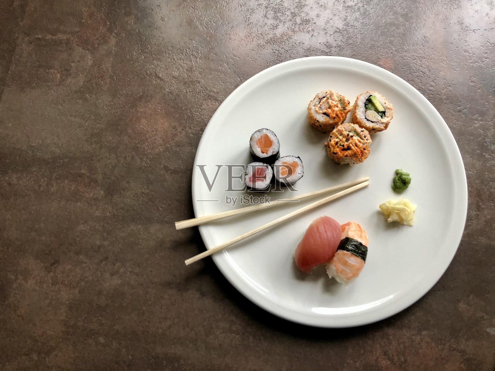 寿司吃午饭照片摄影图片