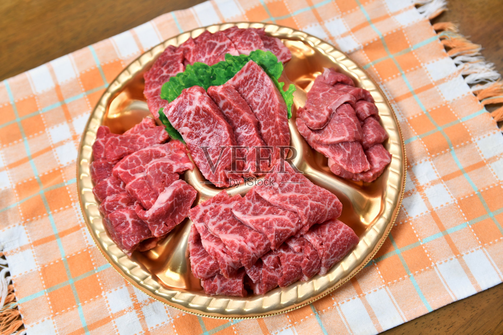 高质量的牛肉做烧肉照片摄影图片