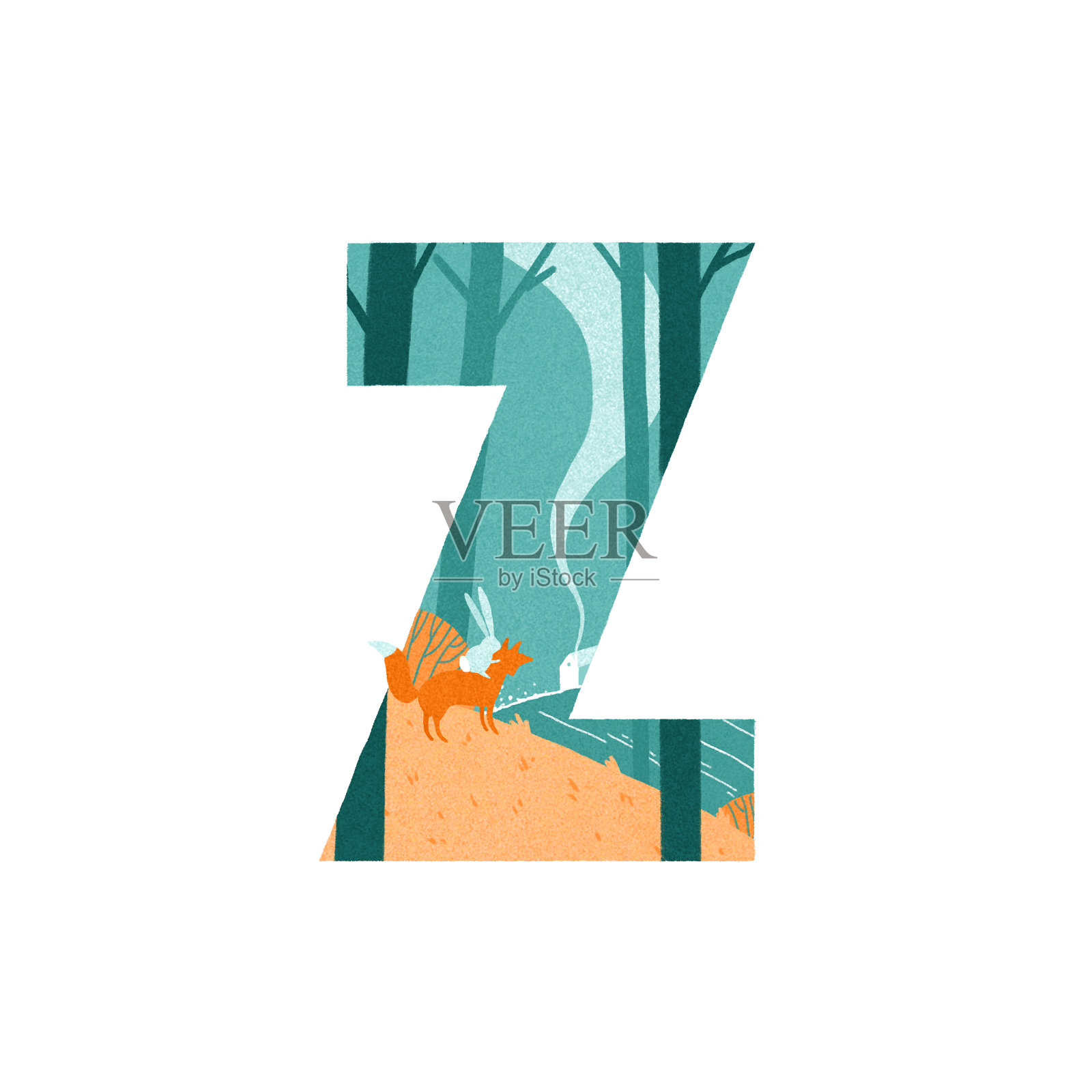 字母Z: Zootopia设计元素图片