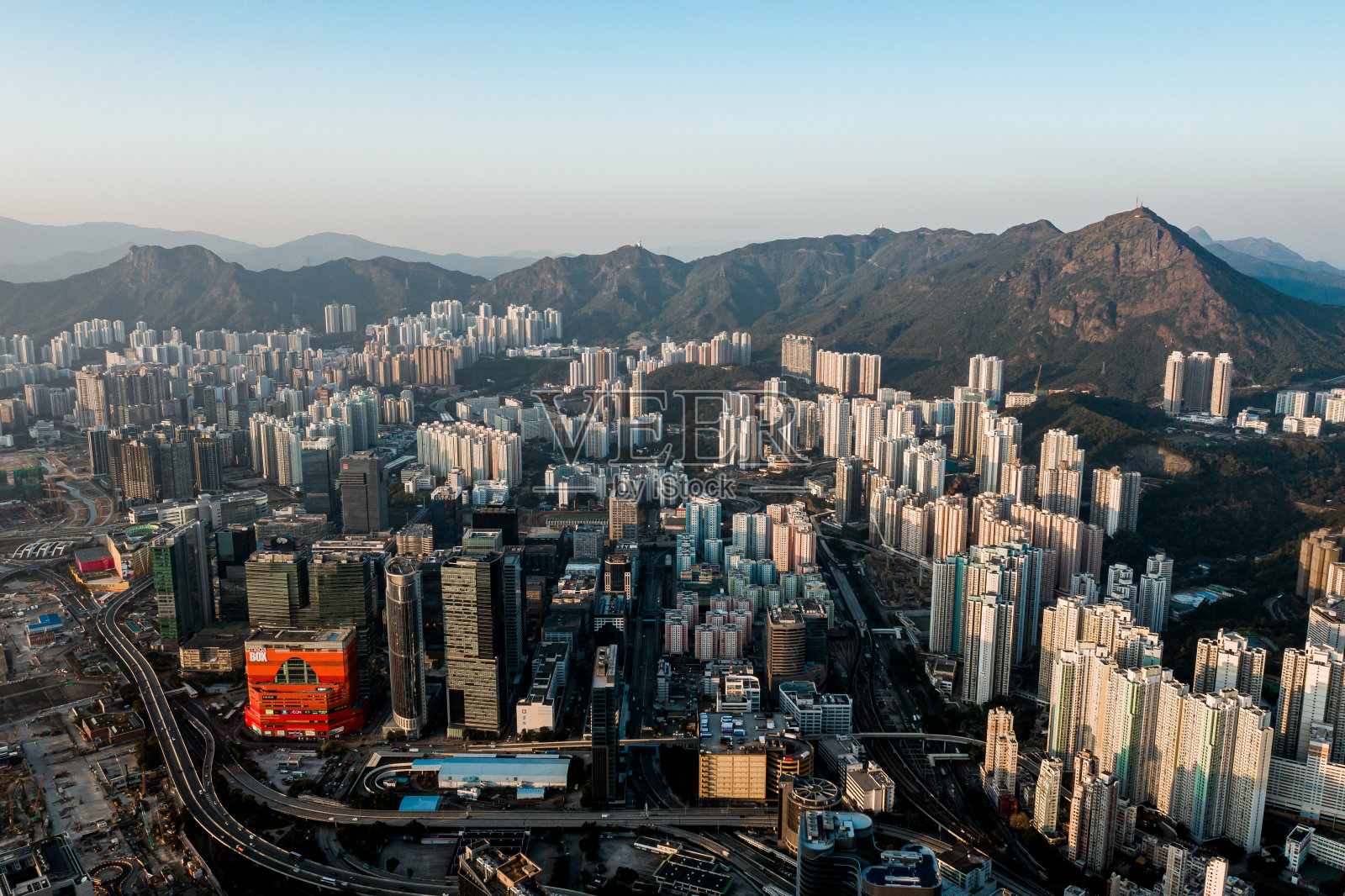 位于香港九龙的住宅区照片摄影图片