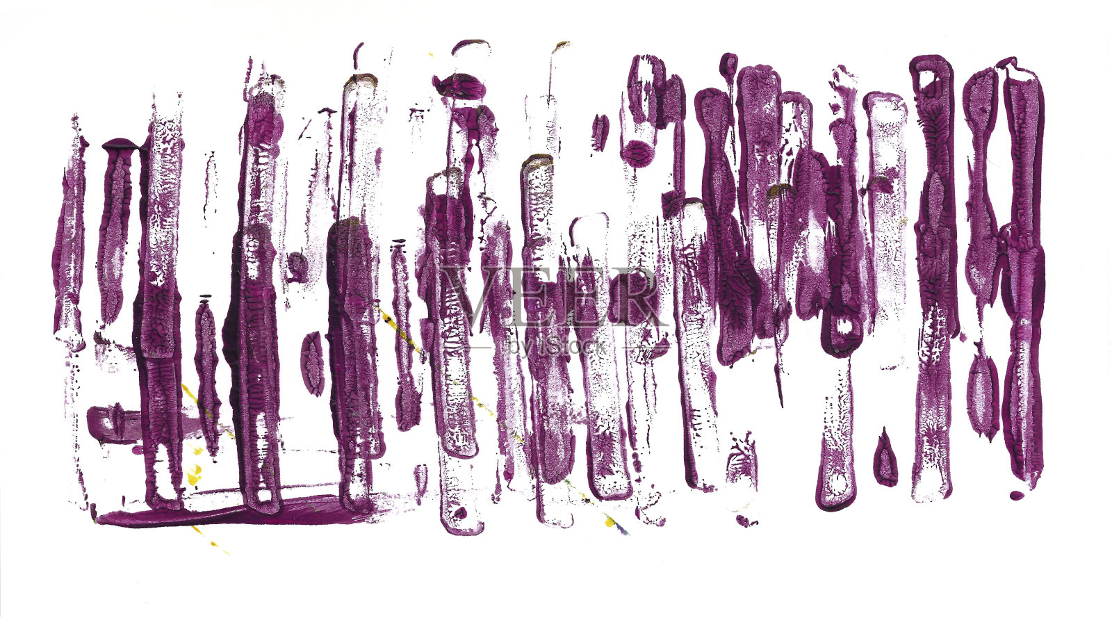 紫色茄子背景漆丙烯斑点飞溅条纹插画图片素材