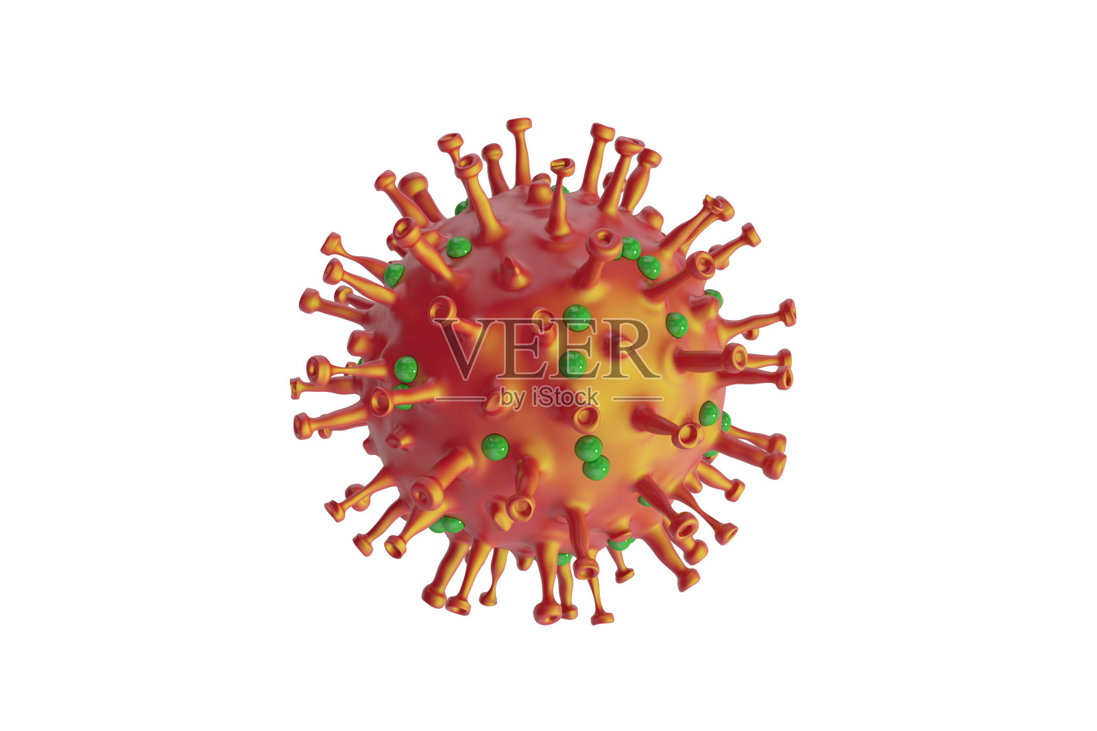 冠状病毒大流行的3D渲染照片摄影图片