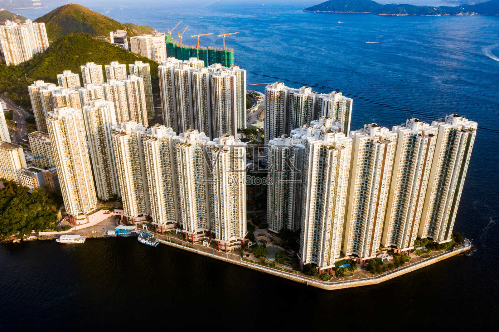 香港香港仔的无人机照片照片摄影图片
