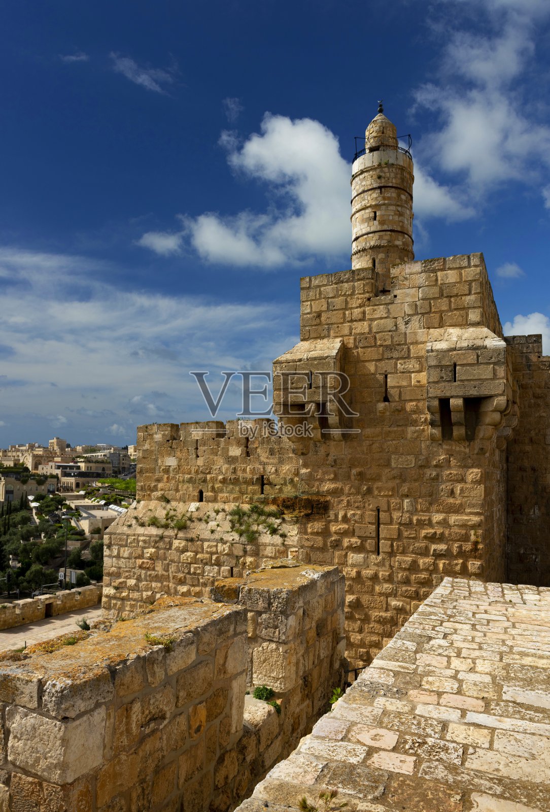 耶路撒冷大卫的塔照片摄影图片